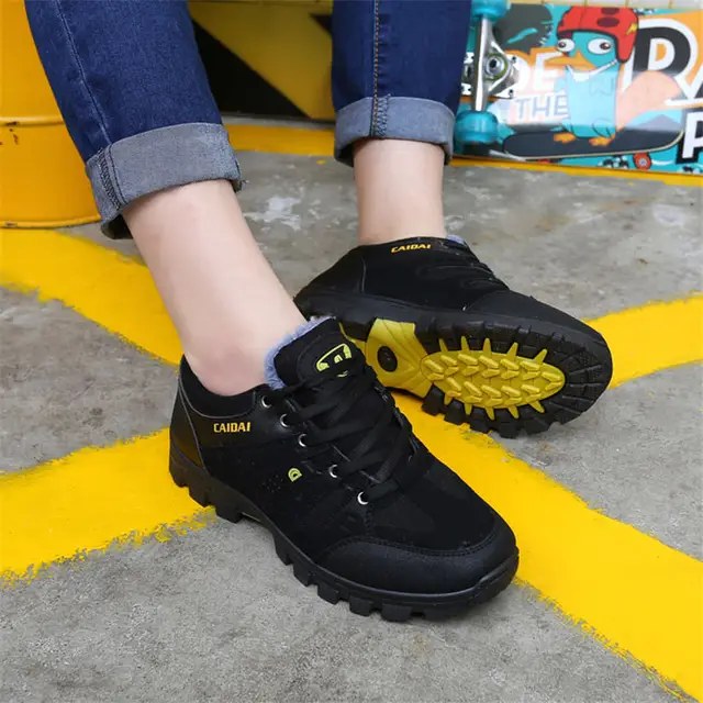 Men's Waterproof Hiking Shoes Travel Shoes Autumn Outdoor Non slip Wear Sneakers Men Lace Up