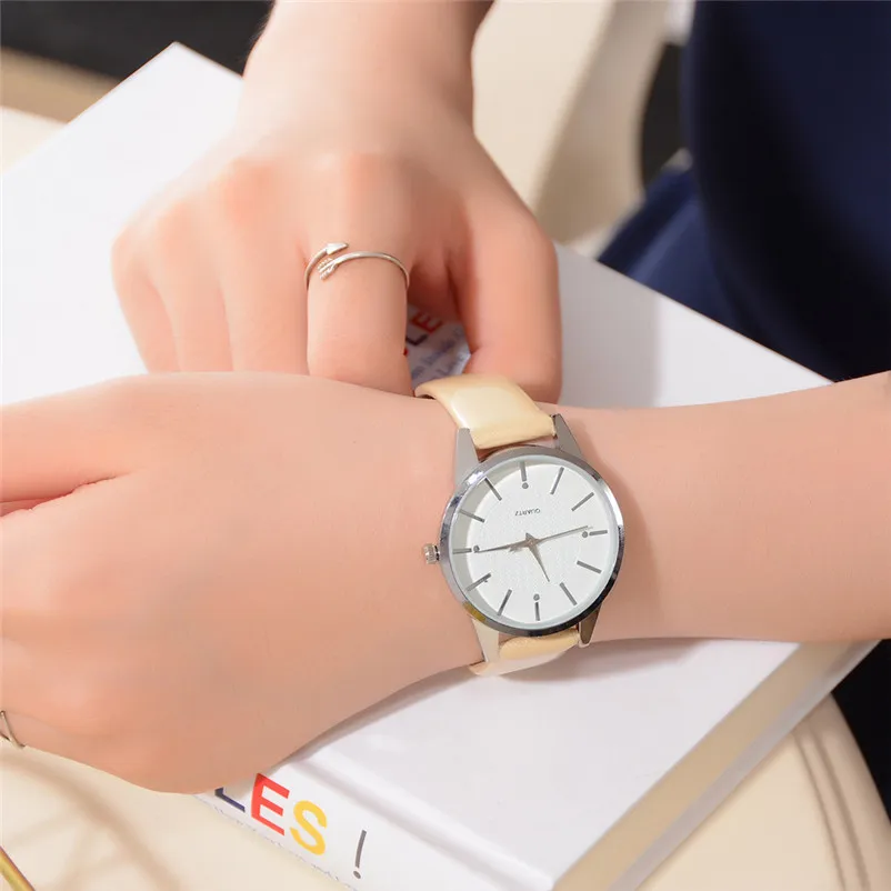 Montre Femme Top Brand Luxury Women Watches ladies watch Leather band Quartz Analog Wrist Watches clock relogio feminino A06 (5)