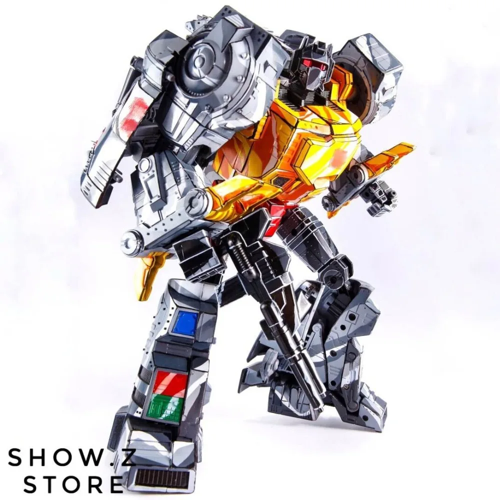 

[Show.Z Store] 4th Party MP-08CS MP08CS King Grimlock Reximus Oversized MP-08 MP08 Cell Shaded Transformation Action Figure