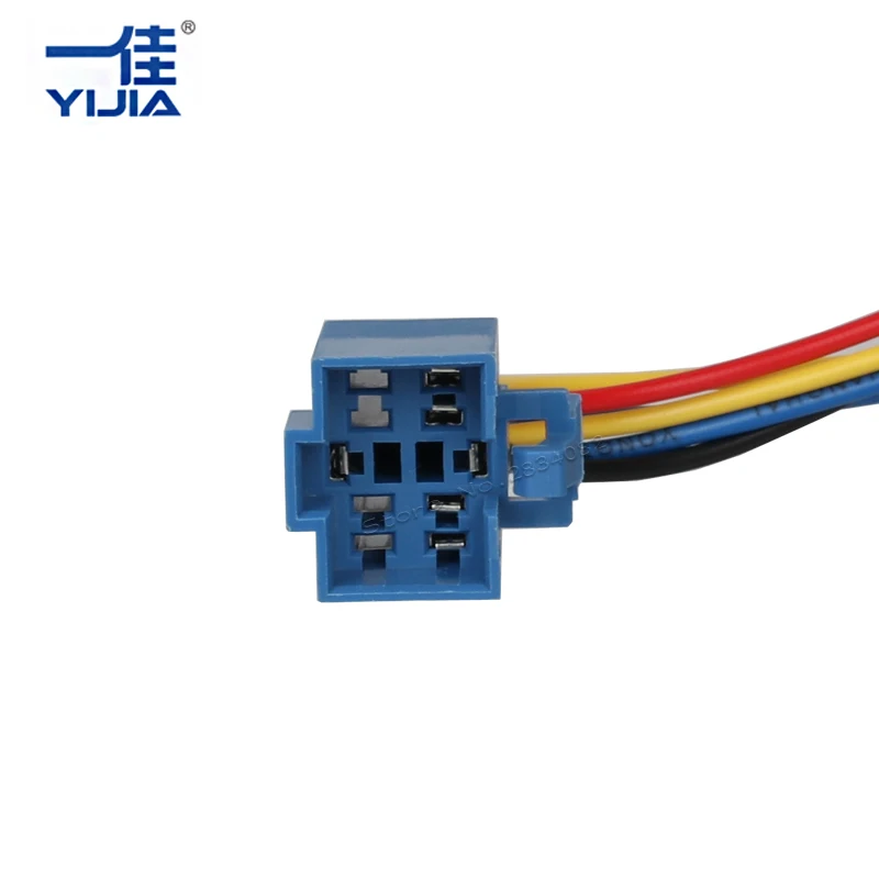 Us 1 65 5 Off Wiring Socket Plug Connector Line For 25mm 30mm Metal Push Button Switch 6 Pin Diy Accessories High Quality Switch Parts Line