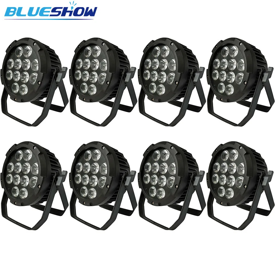 

no tax custom 8pcs/Lot, slim Led par Light waterproof rgbw 12x10w 4in1 outdoor par led 12x12w rgbwa 5in1 par 12x15w rgbwauv 6in1