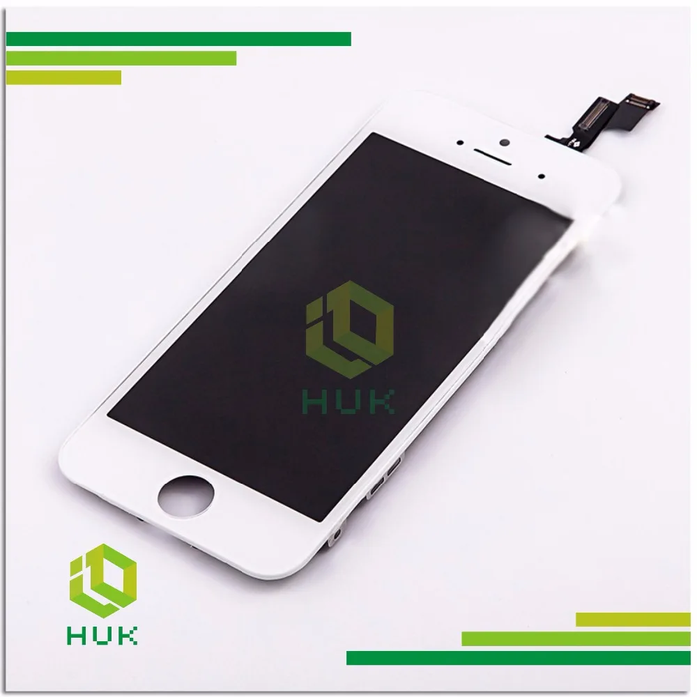 Гук для iphone 5S сенсорный экран Digitizer Замена с ЖК-сборки 100% тестирование Бесплатная