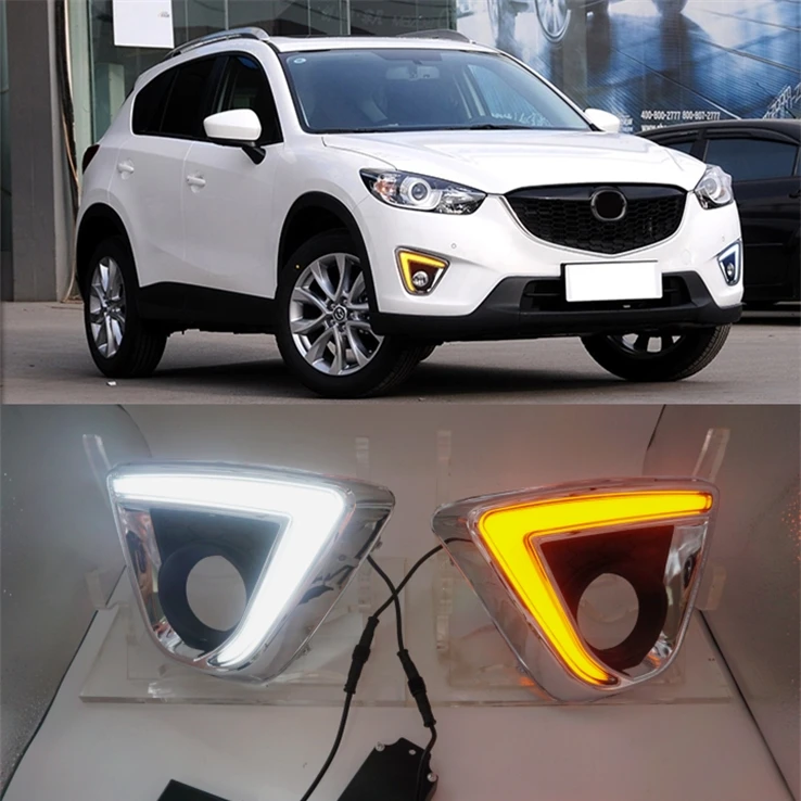 for Mazda cx-5 cx5 CX5 2012-2016 DRL car led daytime running giide lights turn signal and dimmer style 12V fog lamp freeshiping for Mazda cx-5 cx5 CX5 2012-2016 DRL car led daytime running giide lights turn signal and dimmer style 12V fog lamp freeshiping