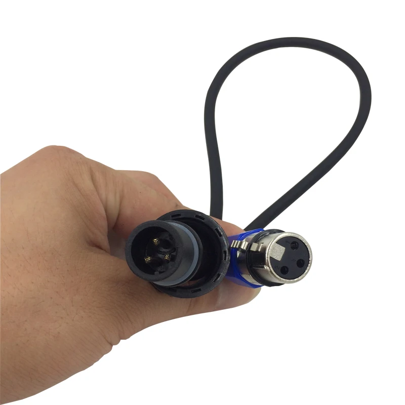 SZB 3 pin DMX In and Out новейший водонепроницаемый разъем 1 м/2 м/3 м/5 м/10 м для движущейся