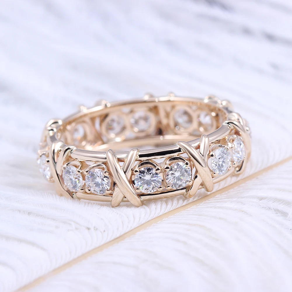 tiffiny diamond ring moissanite engagement ring (11)
