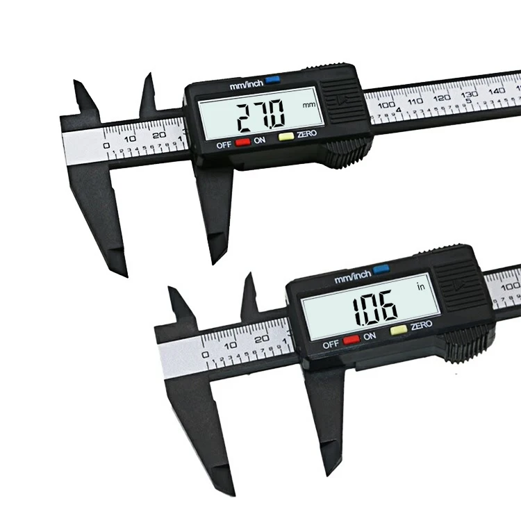 Tongfenglh 5301 модель 6 дюймов lcd 150 мм Цифровой Электронный штангенциркуль из углеродного волокна