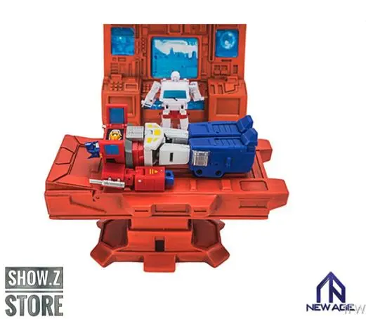 

[Show.Z] NewAge New Age NA Core Scenery Teletraan I Computer Control Center & Operation Table Set A Transformation Action Fig