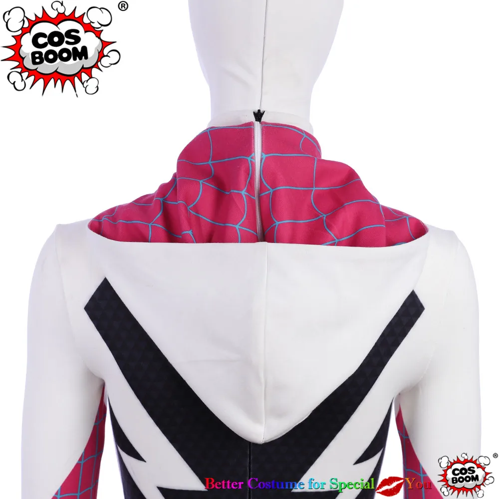 spider-man into the spider-verse spider-woman gwen stacy jumpsuit cosplay costume19