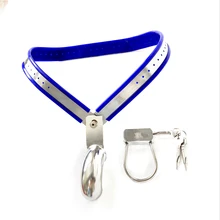 Male Adjustable Model-Y Stainless Steel Chastity Belt Device With Enclosed Totally Cock Penis Cage Adult Bondage Bdsm Sex Toy 31