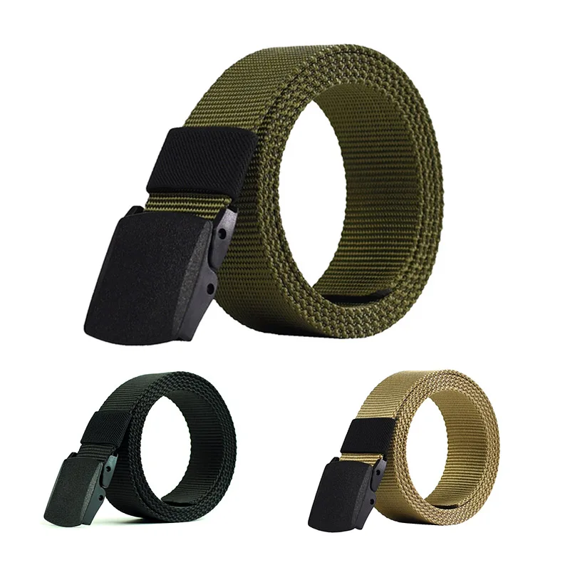 

Men Tactical Belt Mens Women Military Canvas Waistband Traning Ski Belt ceinture homme riem jeans male kemer ceinture homme