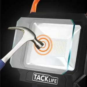 Tacklife 5000LM 50 W 100LED свет работы IP65 Водонепроницаемый прожекторы 360/270 градусов Регулируемый Освещение углы для промышленного