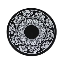 Липкий круглый Противоскользящий коврик для Телефона Противоскользящий коврик Волшебный автомобильный телефон синие и белые фарфоровые коврики задний/синий коврик