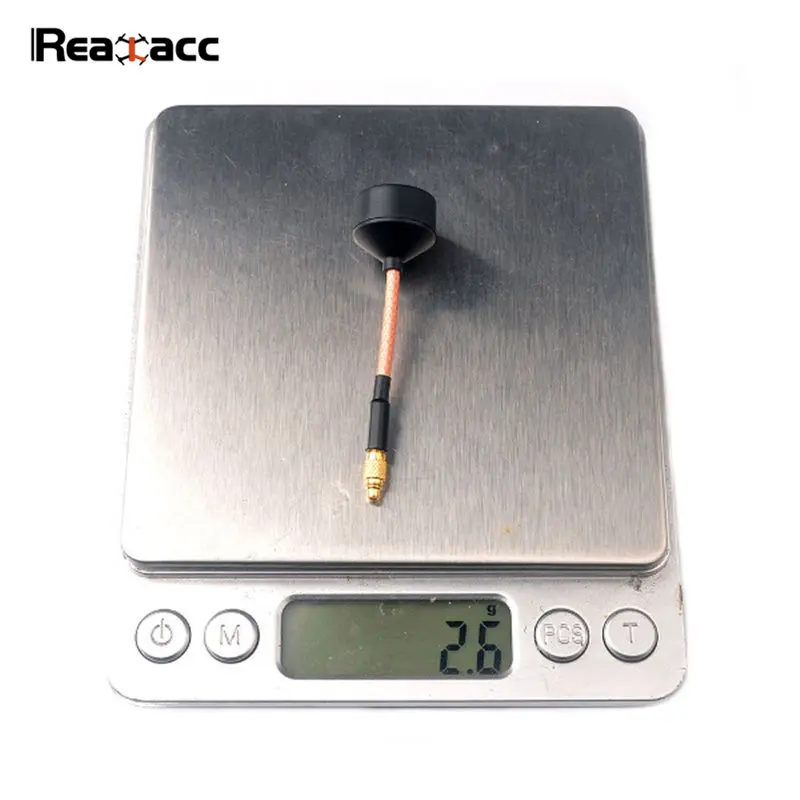Горячая новинка Realacc UXII 5 8G 1.6dBi MMCX прямой/MMCX 90 градусов антенна RHCP FPV Для