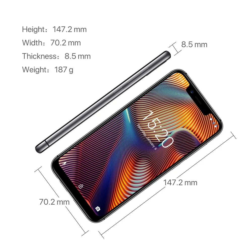 UMIDIGI A3 Pro Global Dual 4G Sim Smartphone 5.7\