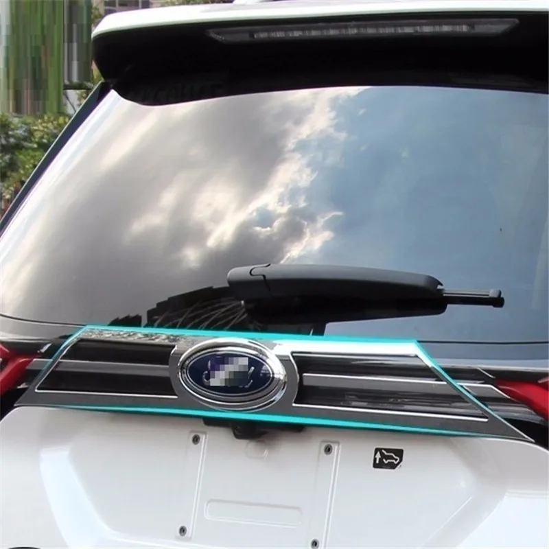 

Lamp exterior durable chromium decorative protecter mouldings car styling sticker strip bright sequins 16 17 FOR Ford edge