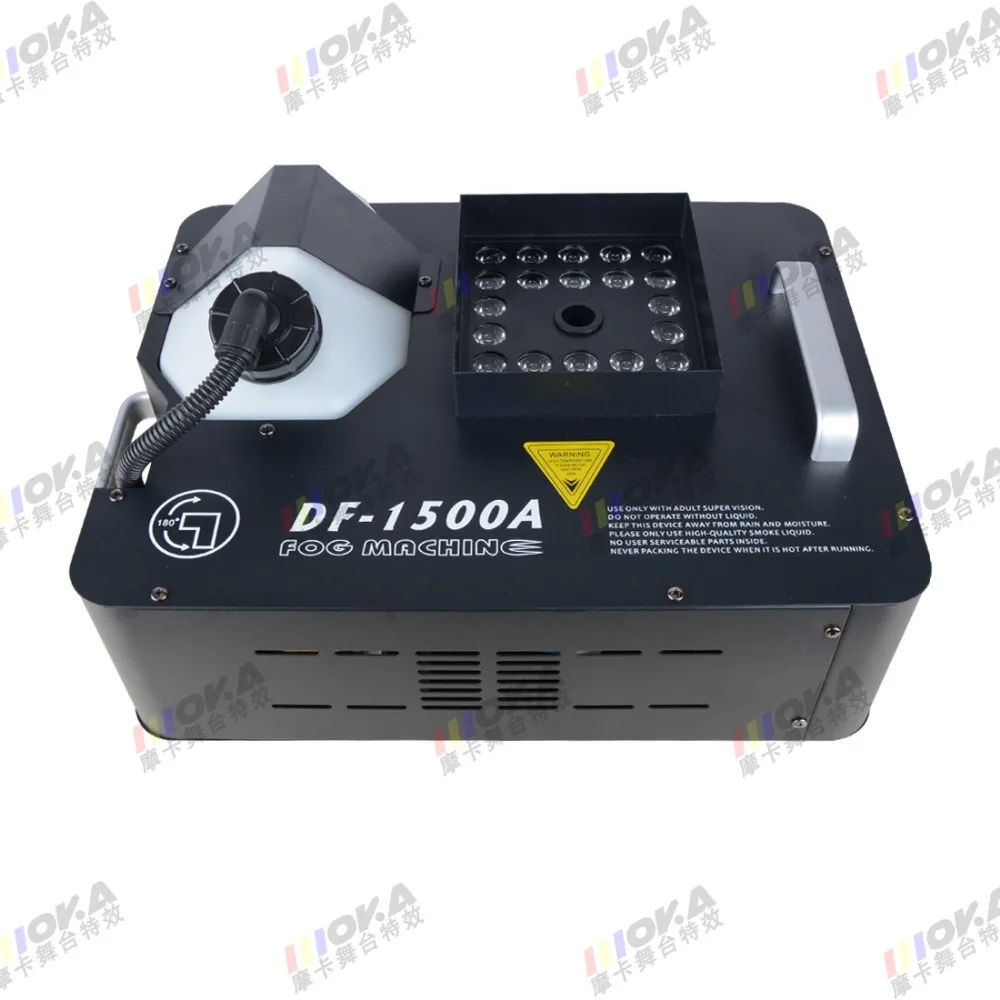 Вт 6 светодио дный шт./лот 1500 Вт DMX LED противотуманная машина спрей эффект 24 * Вт 3 Вт свет сценическая противотуманная машина Свадебные