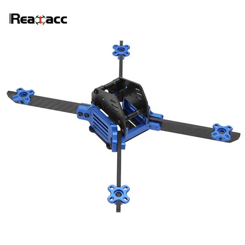 

Realacc MiG 215mm Wheelbase 4mm Arm Carbon Fiber Frame Kit for RC Drone FPV Racing Quadcopter 114g VS Real1