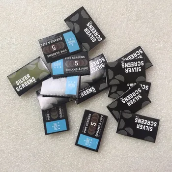 

Upscale 100Pieces (20Packs) Silver Hookah pipe fittings 3/4" Pipe Metal Filters Tobacco Smoking Pipe Screens