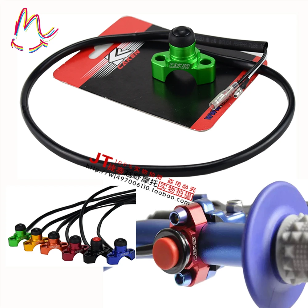 

Motorcycle Billet CNC Stop Button Kill Switch For CR CRF XR XL CRM 50 85 125 150 230 250 400 450 Dirt Bike MX Motocross Off Road