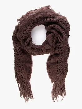 

Scarf knitted wool blend