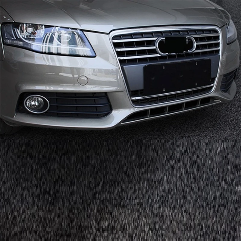 

Front Bumper Grille exterior Excent auto bright sequins modification car styling accessory mouldings 09 10 11 12 FOR Audi A4L