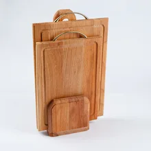 Набор из 2-х досок на вертикальной подставке с канавкой и метал. ручкой.Бук. 35х24х30х20