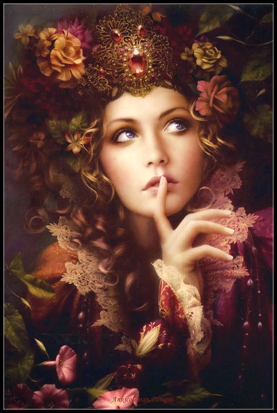 

Counted Cross Stitch Kits Needlework Embroidery - Crafts 14 ct Aida DMC Color DIY Arts Handmade Home Decor - Whispers