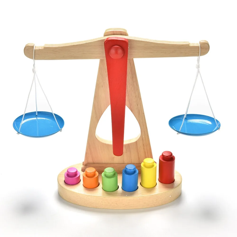 wooden scale toy