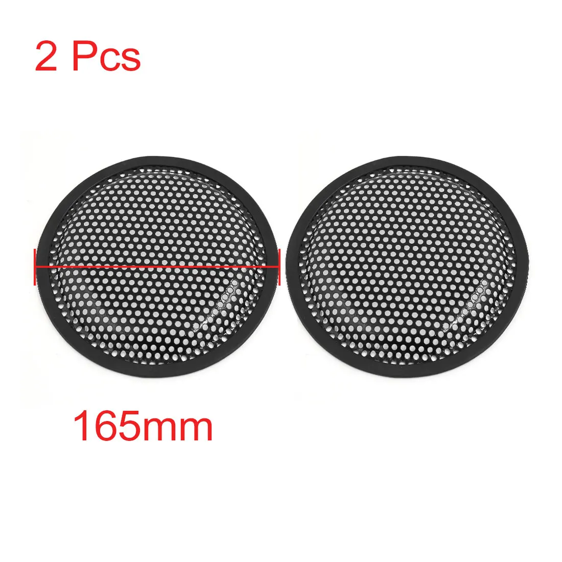 

X Autohaux 2Pcs 6" Car Audio Speaker Mesh Sub Woofer Subwoofer Grill Dust Cover Protector