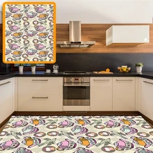 Else розовый желтый оранжевый синий чай чашки раз 3d принт нескользящие микрофибры кухня современные декоративные моющийся коврик коврики