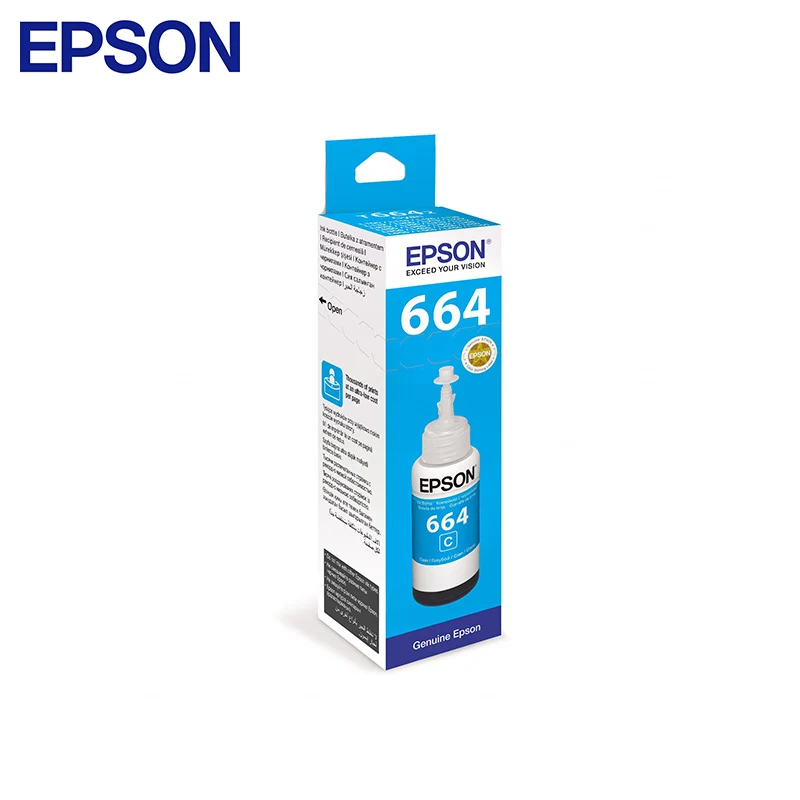 

Картридж Epson T6642 C13T66424A Голубой (для L132/L222/L366/L486)