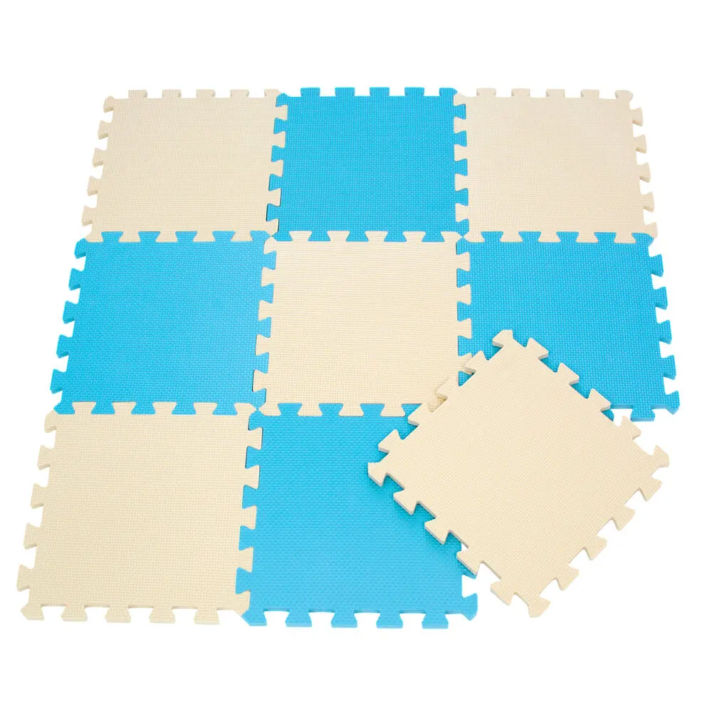 9 шт. детский коврик из пены эва 2 цвета|foam baby play mats|activity matbaby mat |