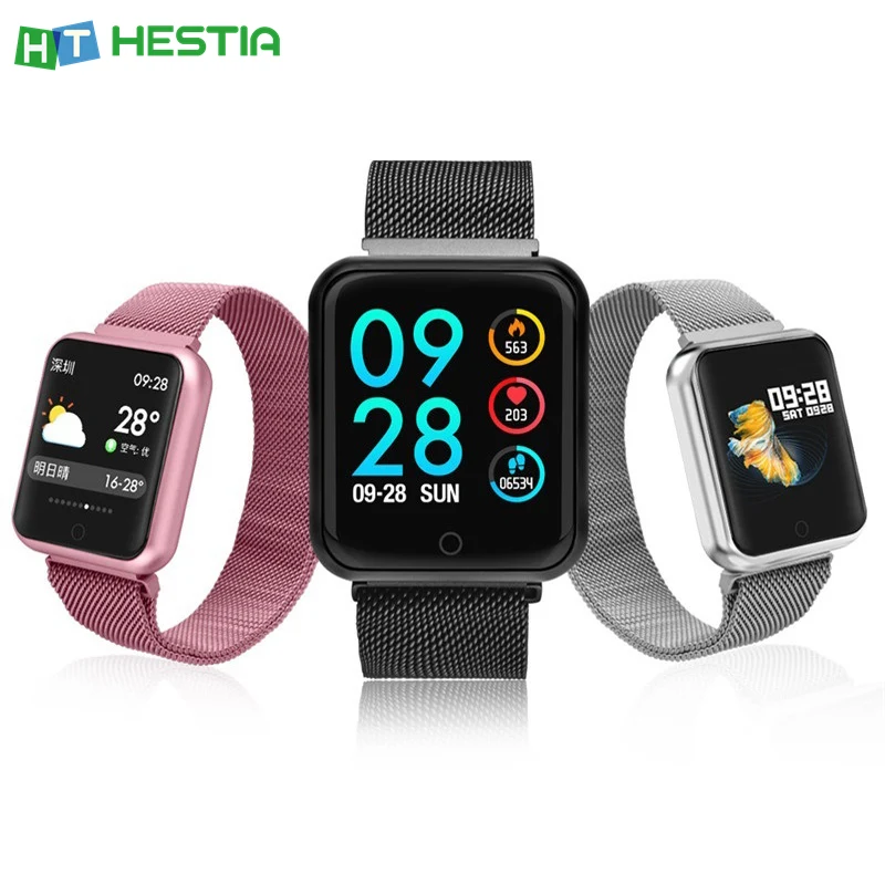 

Smart Watch Men Women 2019 Blood Pressure Blood Oxygen Heart Rate Monitor Sports Tracker Smartwatch IP68 Connect IOS Android