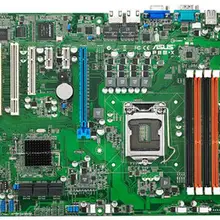 LGA1155 для ASUS P8B-X оригинальная Серверная C204 1155 Материнская плата ECC REG DDR3 USB2.0 SATA3 ATX