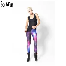 Для женщин пространство Леггинсы Galaxy Star Брюки цифровой печати брюки 3D леггинсы Jegging тренировки Леггинсы для женщин леди
