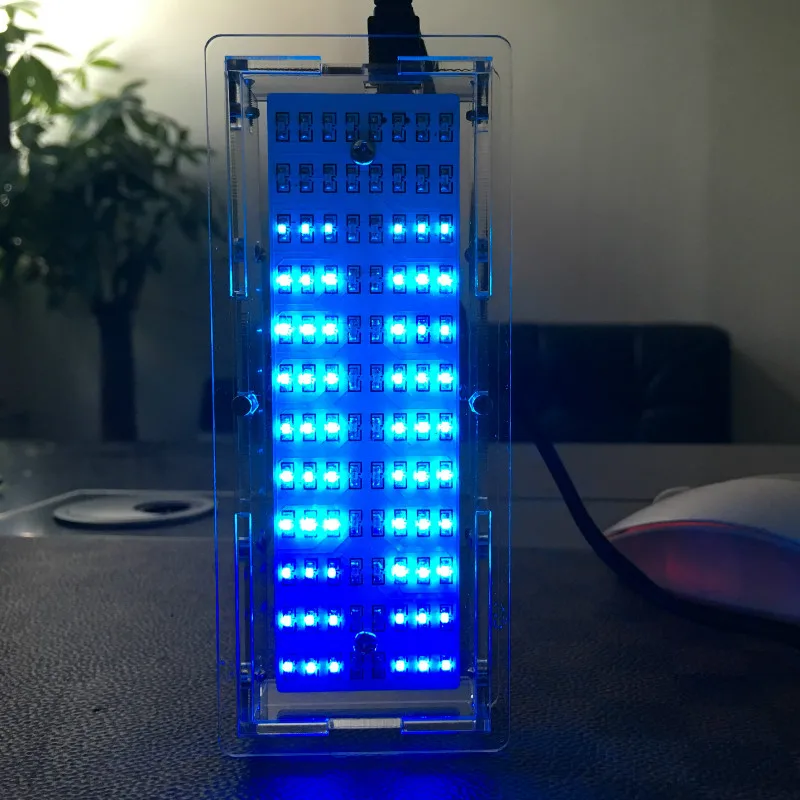 AIYIMA 1 комплект VU Meter светодиодный дисплей музыкального спектра DIY наборы для
