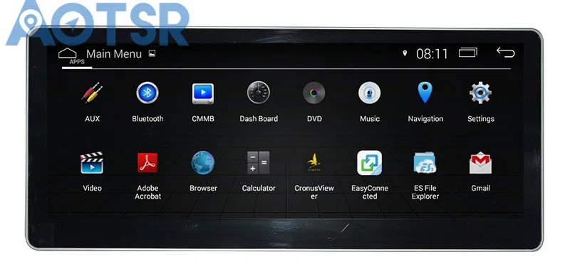 Discount The Pure Android Car No DVD player for AUDI A4 2017 2018 Audio GPS navigation Radio multimedia radio tape recorder pad 6