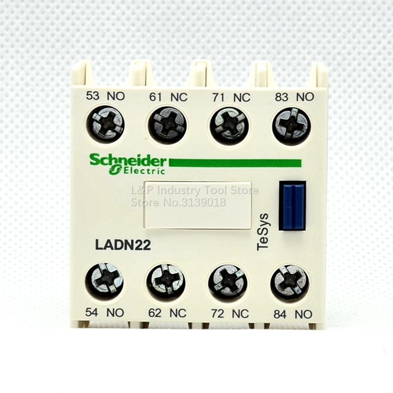 Новый оригинальный Schneider LADN22C вспомогательный Контактный блок LA DN22C Контактор
