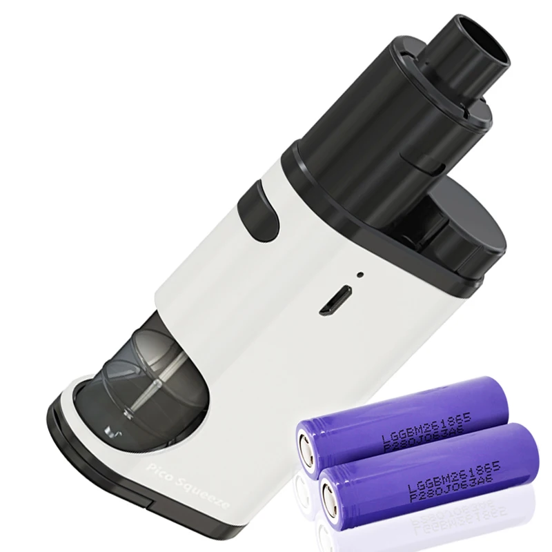 Стартовый набор Eleaf Pico 50 Вт с атомайзером 6 5 мл головка спирали Клэптона белая |