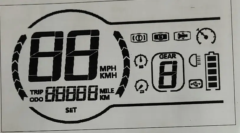 Дисплей с переключения передач& синусоидальный контроллер 24 v/36 v/48 v 15A электрический скутер электрический велосипед tricycele мобильность MTB части