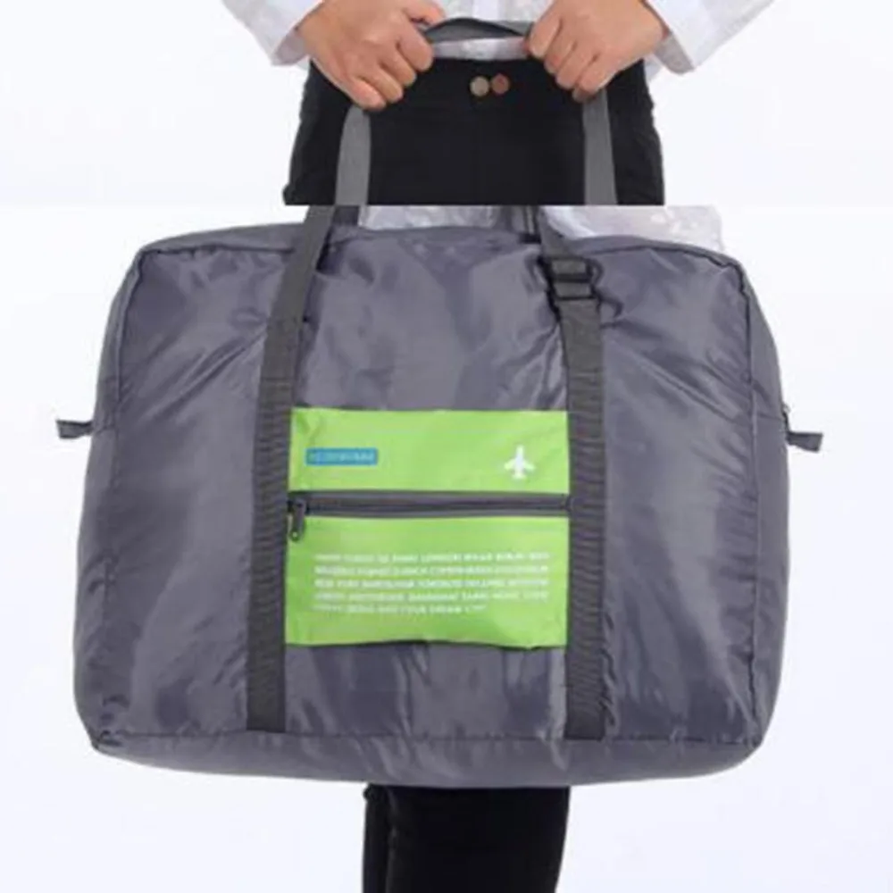 Дорожная сумка, водонепроницаемая упаковка, складная сумка для багажа, большая Вместительная дорожная Сумочка, нейлоновая сумка унисекс для путешествий