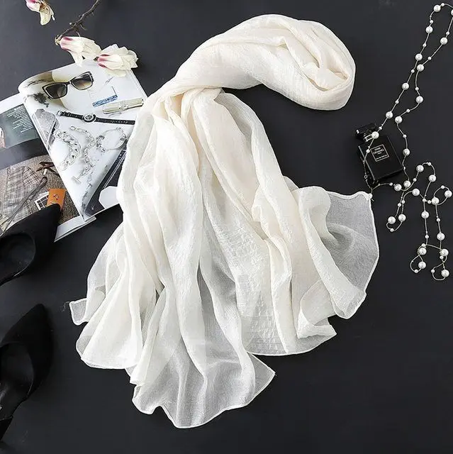 N3 Высокое качество шелк Шиммер простые женские хиджаб шали, шарфы heandband 10 шт 1 лот