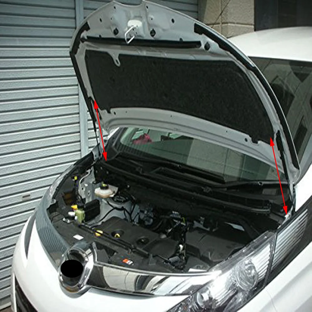 Для Mazda BIANTE 2008- 2 шт. передний капот модифицирует газовые стойки подъемная поддержка Амортизатор