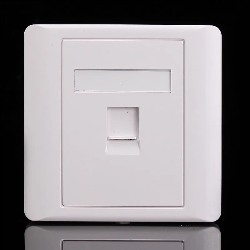 86 Тип ПОРТ UTP CAT5E Сетевая розетка компьютерная Сетевая розетка панель Ethernet порт Модуль