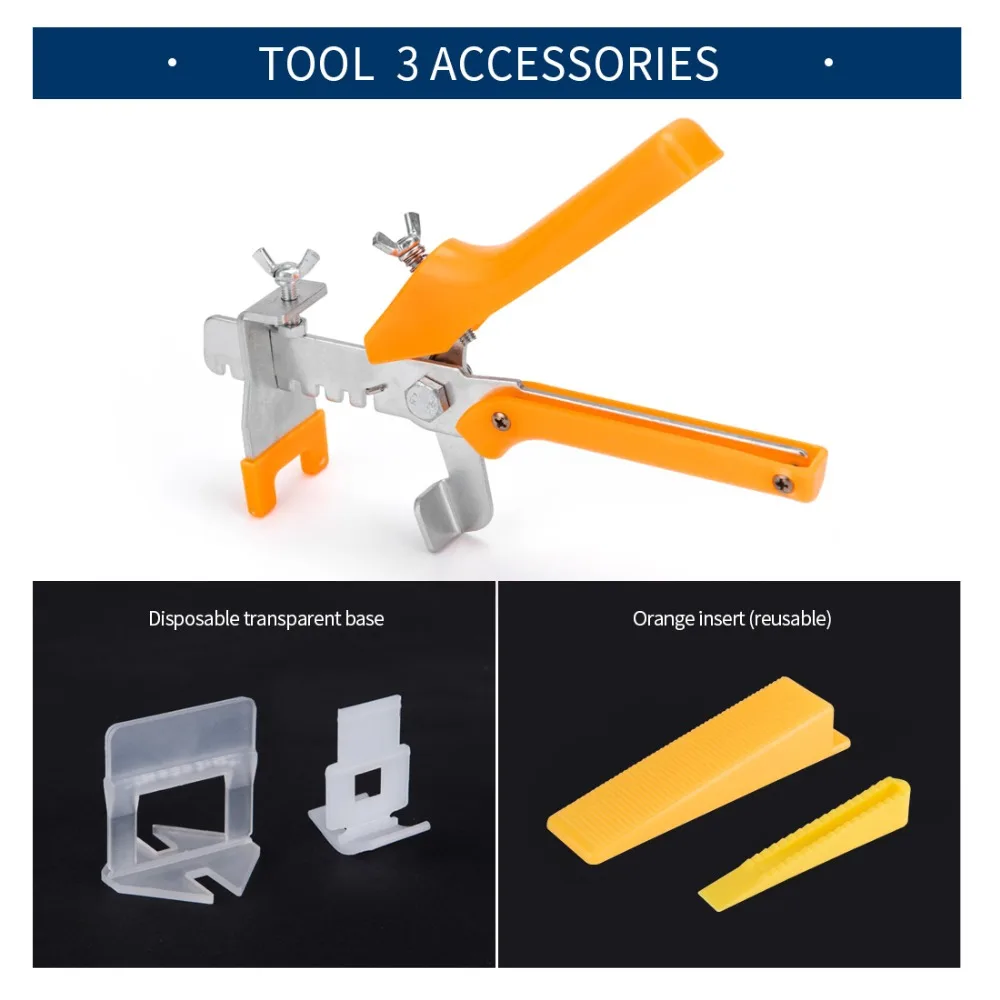 ANHO керамические точные плитки выравнивающие плоскогубцы Регулируемая напольная, настенная плитка установка локатор плоский зазор пластиковый измерительный инструмент