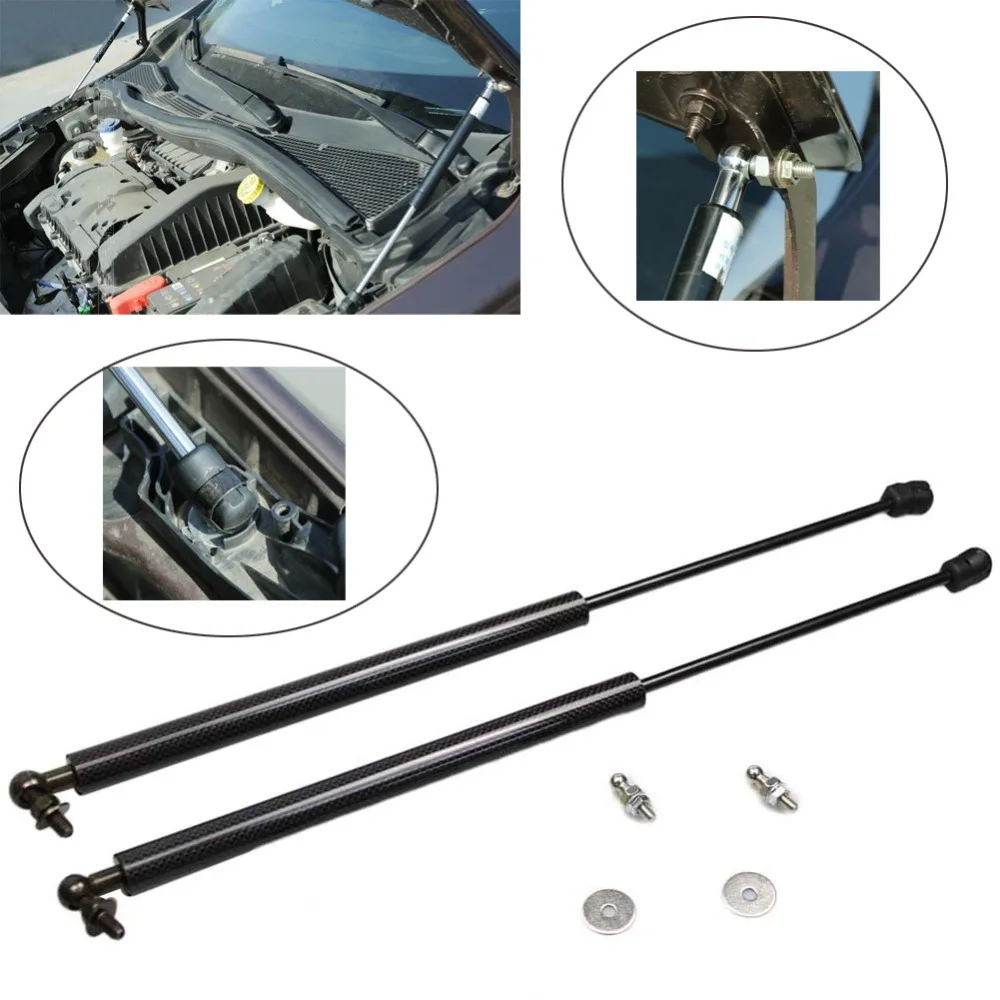 

for Peugeot 2008 2013-2018 SUV Car Carbon Fiber Front bonnet Hood modify Auto Gas Spring Struts Prop Lift Support