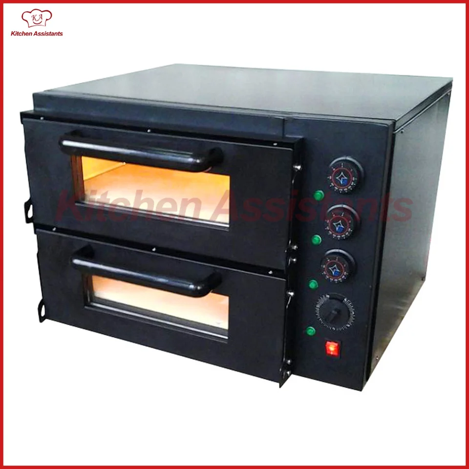 

NB400 Economic cheap double layers pizza bread bakery oven of catering equipment
