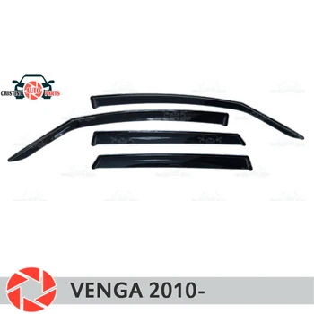 

Window deflector for Kia Venga 2010- rain deflector dirt protection car styling decoration accessories molding
