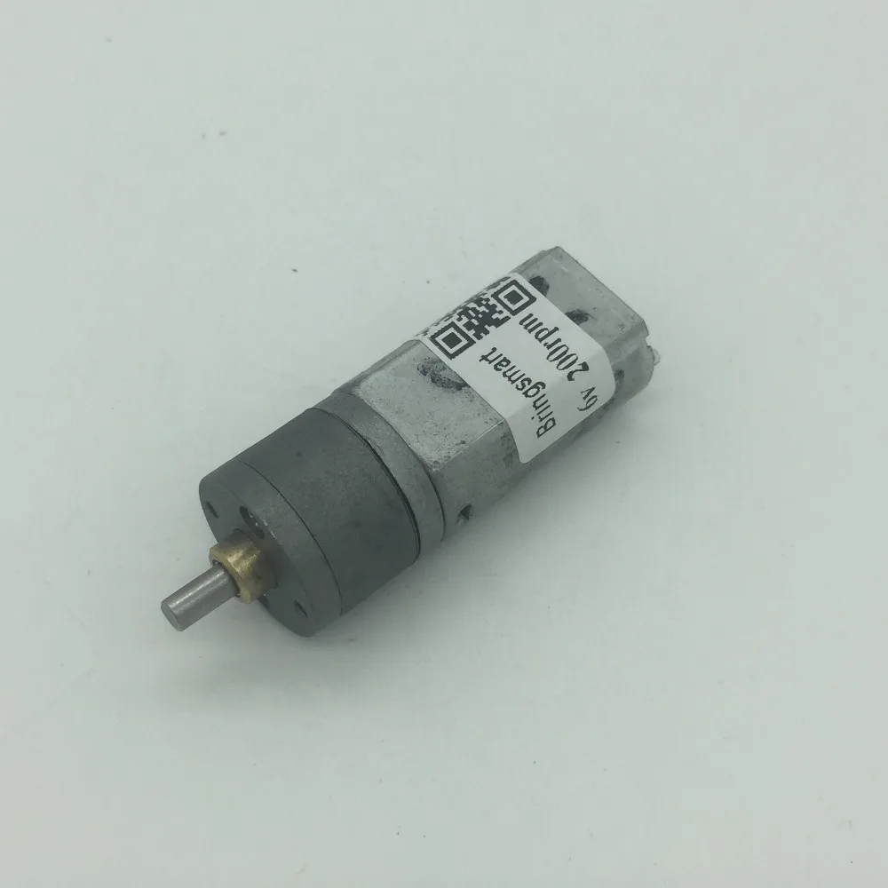 

Bringsmrt JGA20-180 Reduction Motor Low Noise 12V Gearbox Electric Reversed Motor Robot High Torque Low Speed 6v Gear Motor