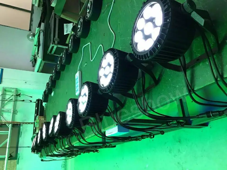 9x12w rgbwa 5in1 led par light waterproof